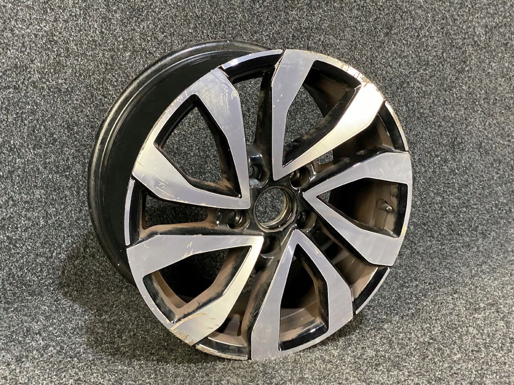 1x Alufelge 16 Zoll 7.0" 5x112 48ET Glanz Schwarz 5H0601025AC VW Golf Viii FEL7086644481mj