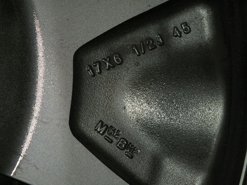 1x Alufelge 17 Zoll 6.5" 5x114.3 45ET Glanz Graphit N507018 Mg 1 Rim Wheel