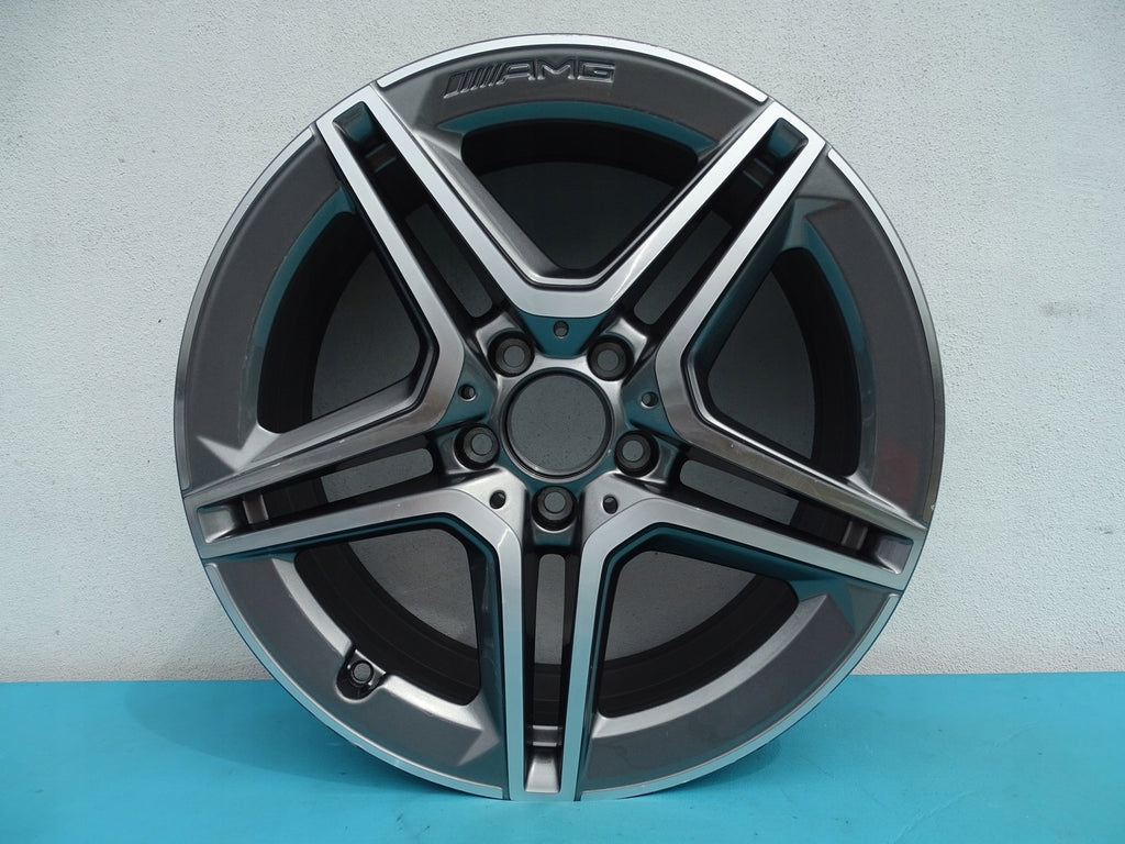 1x Alufelge 18 Zoll 7.5" 5x112 49ET A1774011500 Mercedes-Benz Cla Gla Rim Wheel