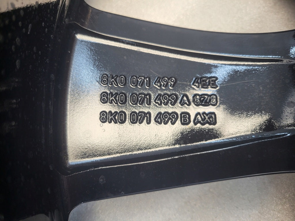 1x Alufelge 19 Zoll 8.5" 5x112 43ET 8K0071499 8K0071499A 8K0071499B Audi B8 FEL1201004474nj