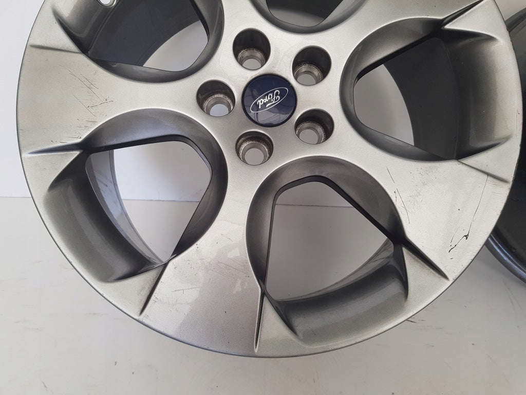 1x Alufelge 18 Zoll 8.0" 5x108 55ET Glanz Grau 8M2J-1007-CA Ford Mondeo Galaxy FEL4474263890co