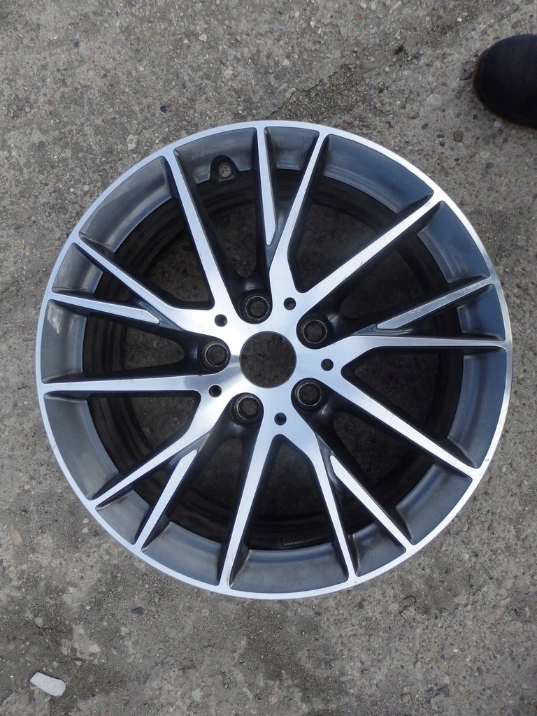 1x Alufelge 17 Zoll 7.0" 5x112 Glanz Silber 7849122 BMW F45 F46 Rim Wheel FEL6359063867vy