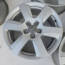 Load image into Gallery viewer, 4x Alufelge 17 Zoll 7.0" 5x112 25ET Glanz Silber 4G8601025H Audi C6 A4 B8 FEL6047405553ym