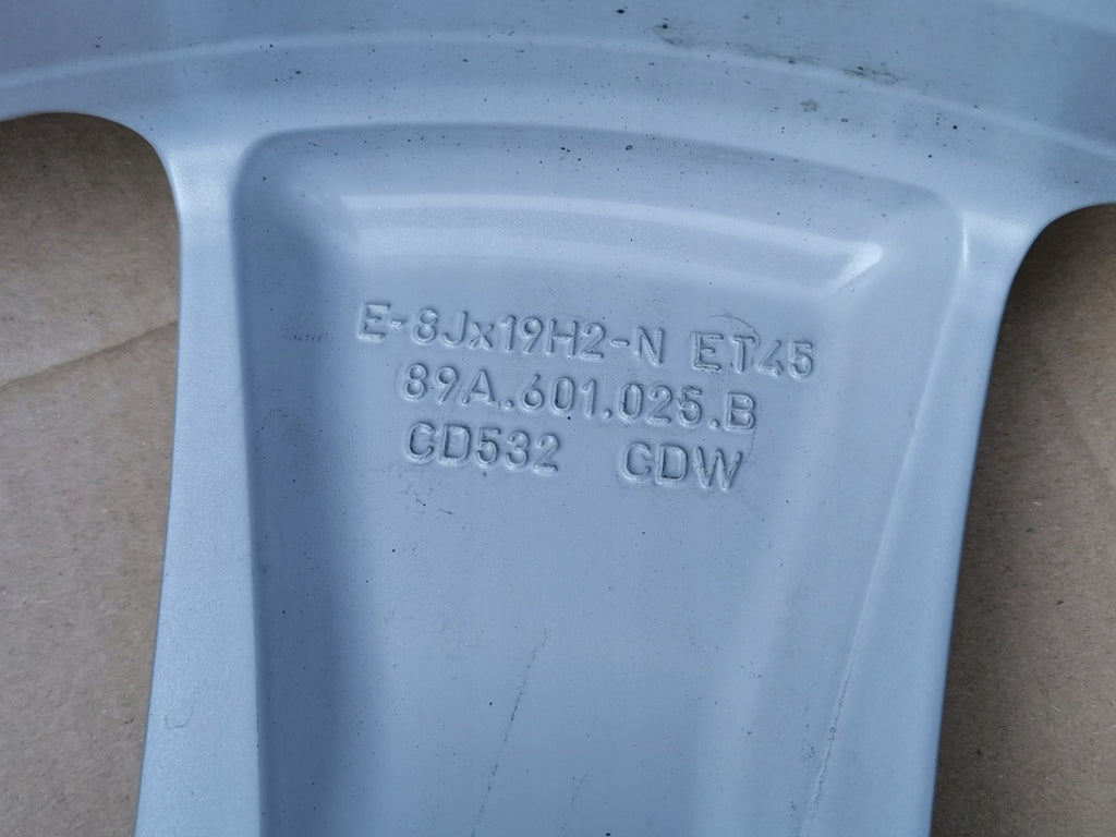 1x Alufelge 19 Zoll 8.0" 5x112 45ET 89A601025B Audi E-Tron Rim Wheel