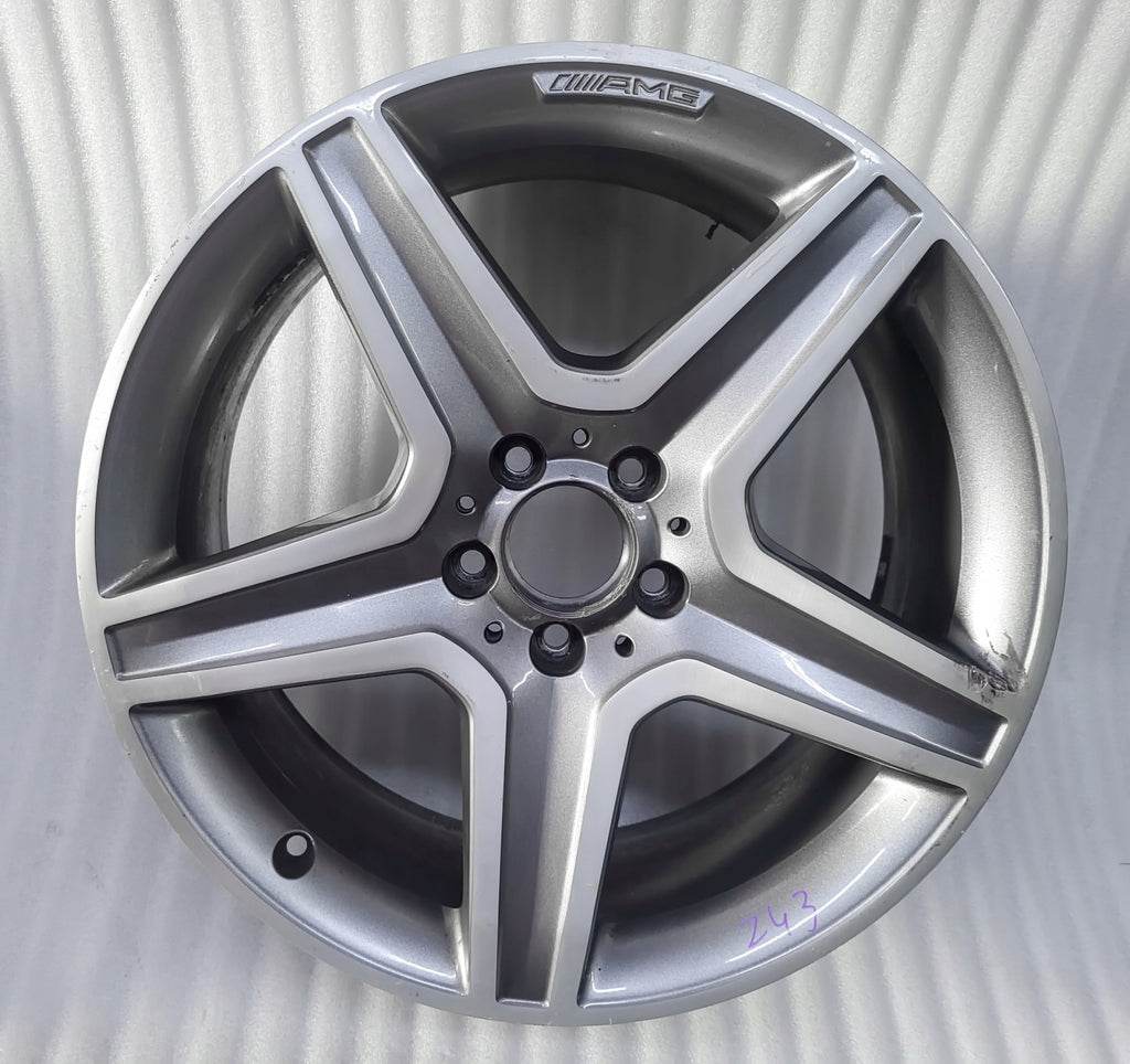 1x Alufelge 19 Zoll 8.0" 5x112 43 5ET A1564010600 Mercedes-Benz X156 Rim Wheel FEL3816072233kp