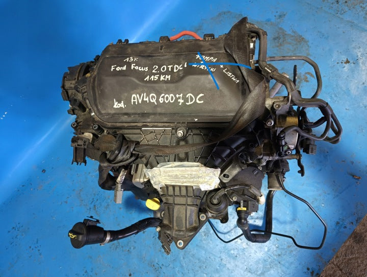 Motor Ford Fiesta II Fbd AV4Q-6007-DC 2.0 TDCI 115PS 71kW Diesel Unkomplett MOT2381164528lm