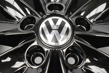 Laden Sie das Bild in den Galerie-Viewer, 4x Alufelge 17 Zoll 7.0" 5x112 54ET Glanz Schwarz 5K0601025F VW Golf VI Touran FEL3991160804yd