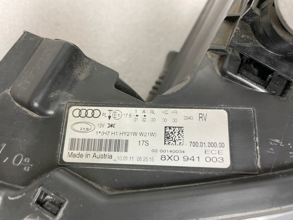 Frontscheinwerfer Audi A1 8X0941004 Links Scheinwerfer Headlight SCH9508266677xw
