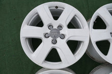 Laden Sie das Bild in den Galerie-Viewer, 4x Alufelge 17 Zoll 8.0" 5x112 39ET Matt Weiß 4G0601025BK Audi A6 C7 Rim Wheel FEL1395292178ps