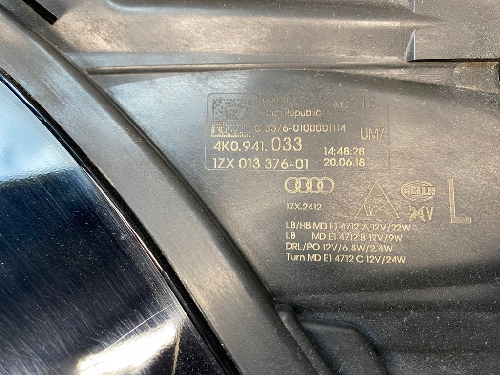 Frontscheinwerfer Audi A6 C8 LED Ein Stück (Rechts oder Links) Headlight SCH7672168420mm