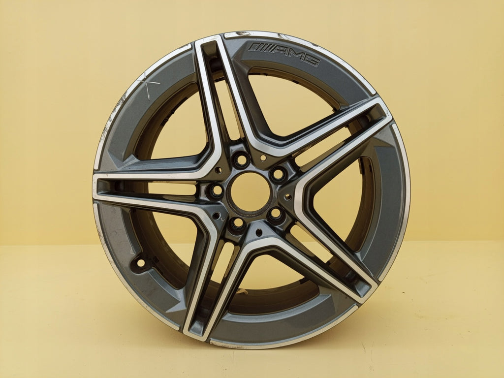 1x Alufelge 18 Zoll 7.5" 5x112 49ET Glanz A1774011500 Mercedes-Benz W177 FEL1190370393zq