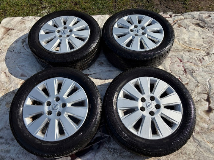 4x Alufelge 16 Zoll 6.5" 5x110 41ET Glanz M961303 Opel Rim Wheel FEL8791409362dv