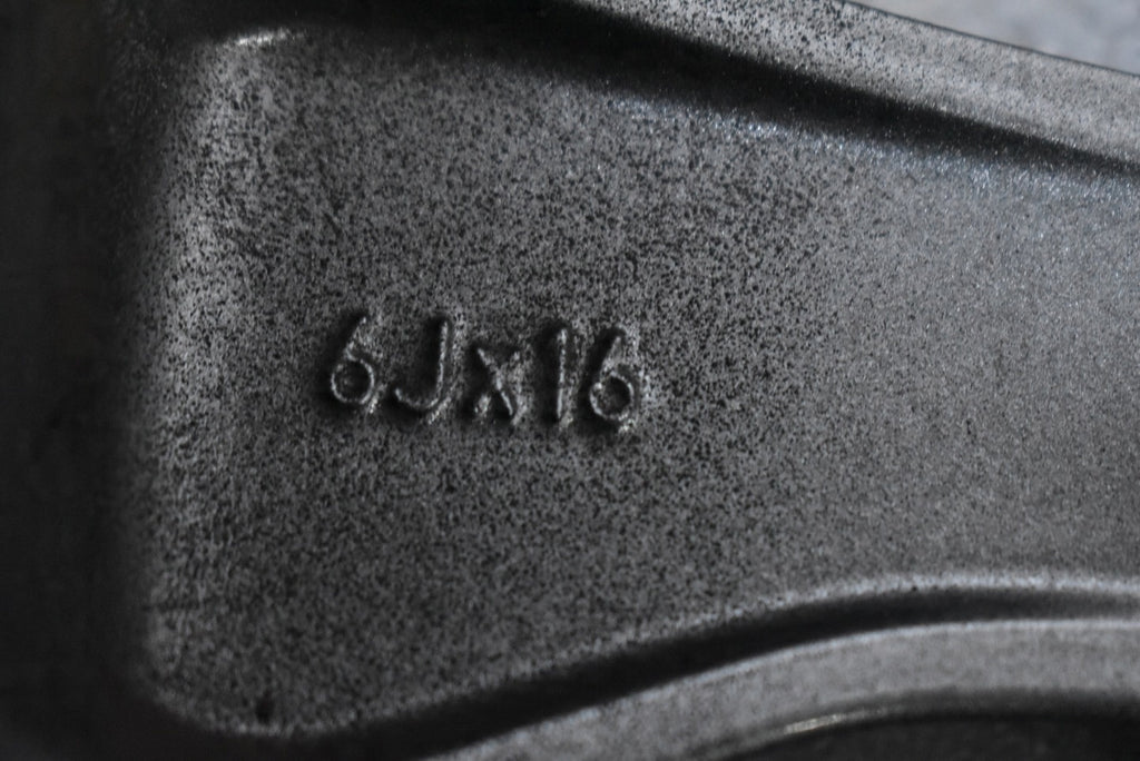 1x Alufelge 16 Zoll 6.0" 5x114.3 51ET Glanz Graphit 52910-1P650 Kia Venga Mg