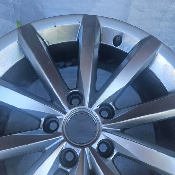 1x Alufelge 17 Zoll 7.0" 5x112 34ET Glanz Silber 5N0601025AN VW Tiguan Rim Wheel FEL6836723591sk
