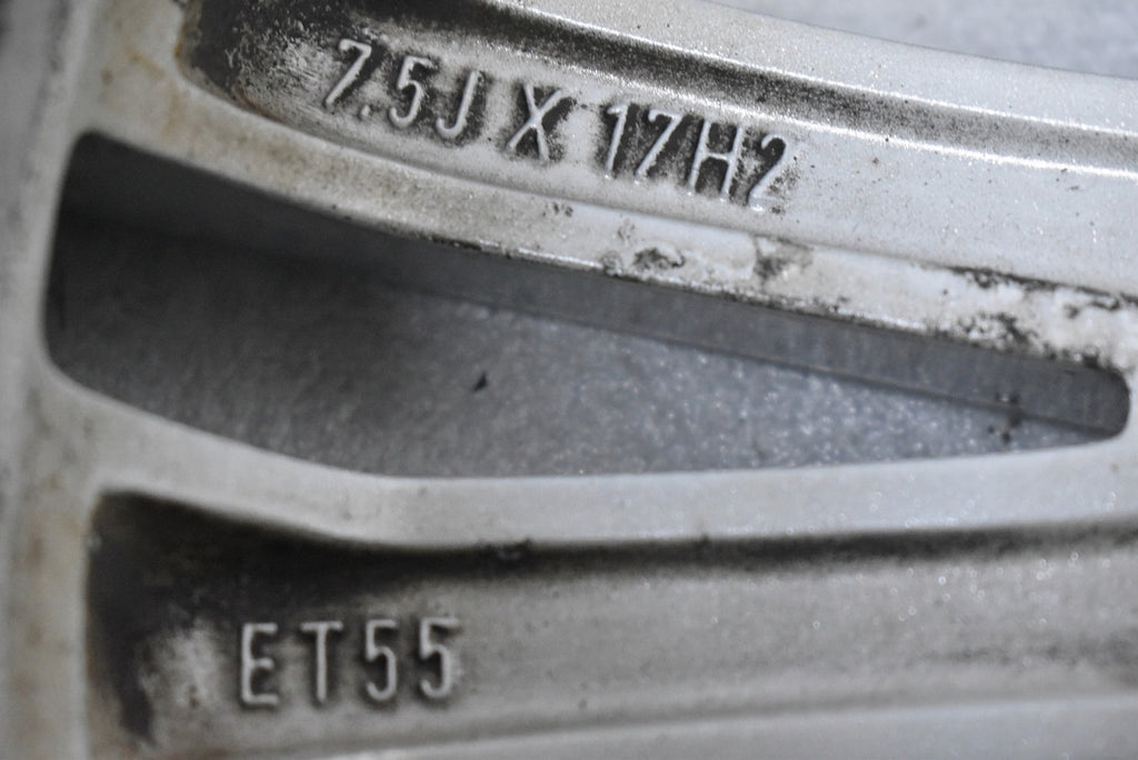 1x Alufelge 17 Zoll 7.5" 5x108 Glanz Silber EM2C-1007-B1A Ford Mondeo Galaxy