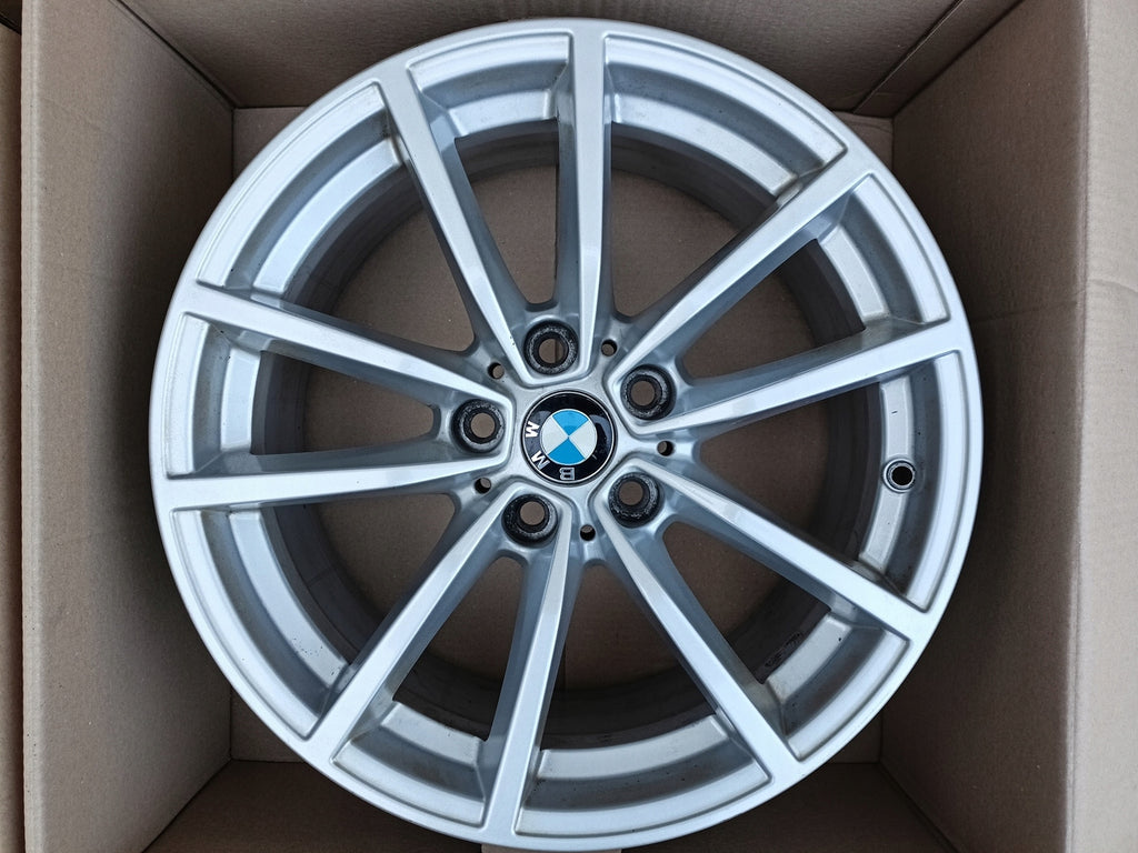 4x Alufelge 17 Zoll 7.5" 5x112 30ET Glanz Silber 6883520- BMW 3 G21 G22 G20 G23 FEL7127602879lz
