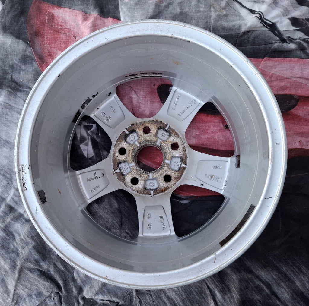 1x Alufelge 15 Zoll 6.5" 5x112 50ET Glanz Silber 1T1071495A VW Touran 1t1 FEL7322732740sg