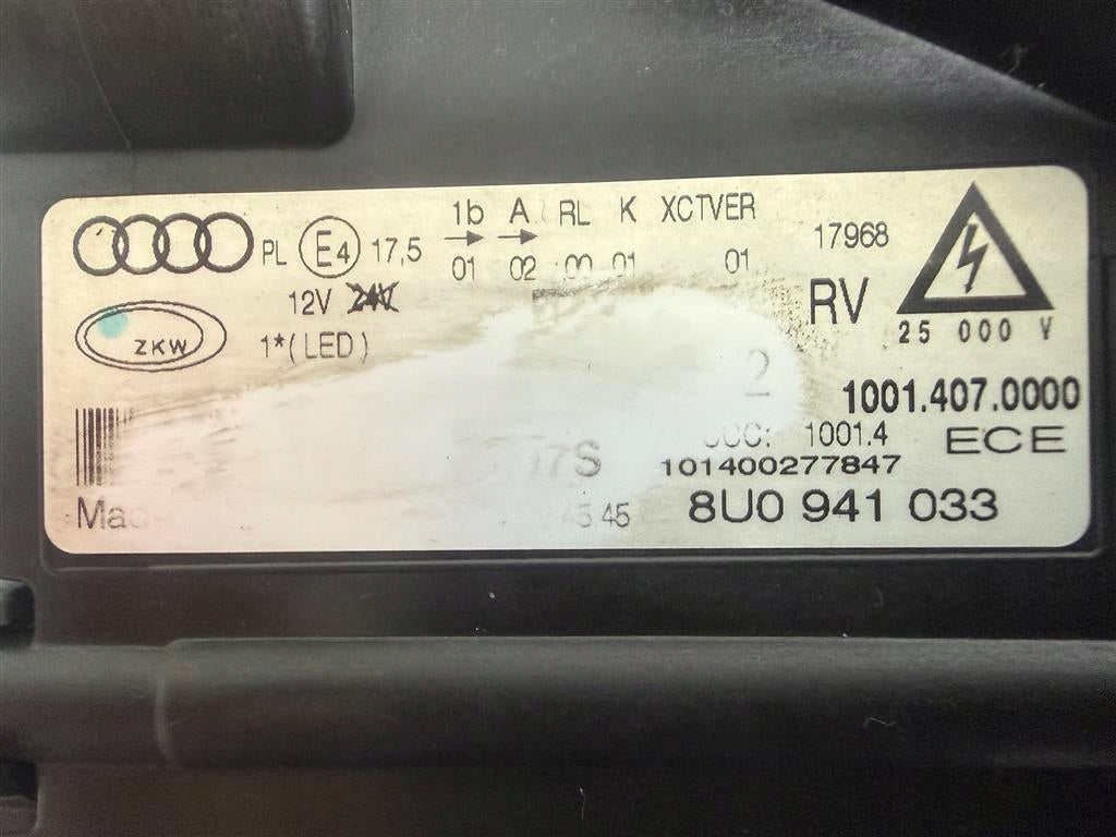 Frontscheinwerfer Audi Q3 8U0941033 LED Links Scheinwerfer Headlight SCH3004612364ga