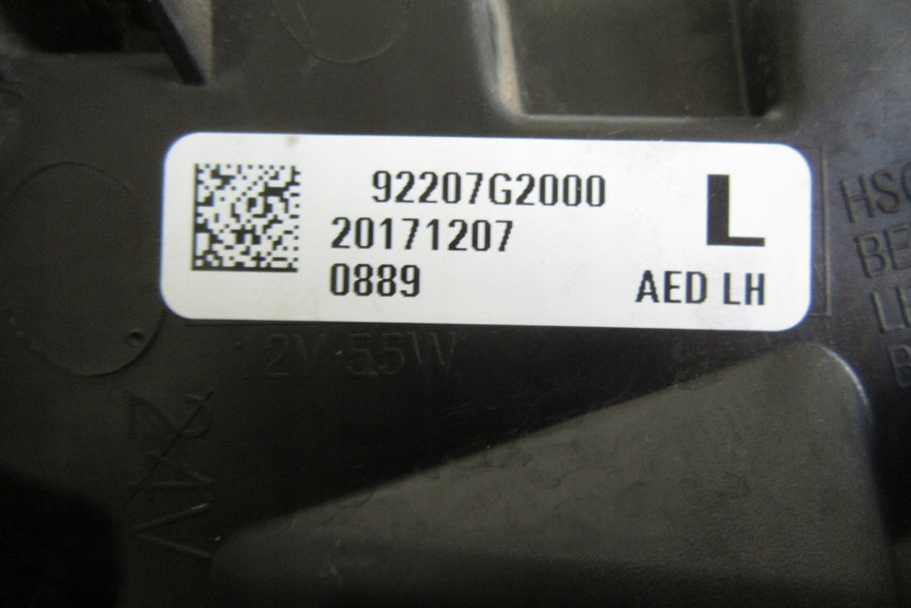 Frontscheinwerfer Hyundai Ioniq 92207G2000 92297G2000 Links Headlight SCH8422467562wn