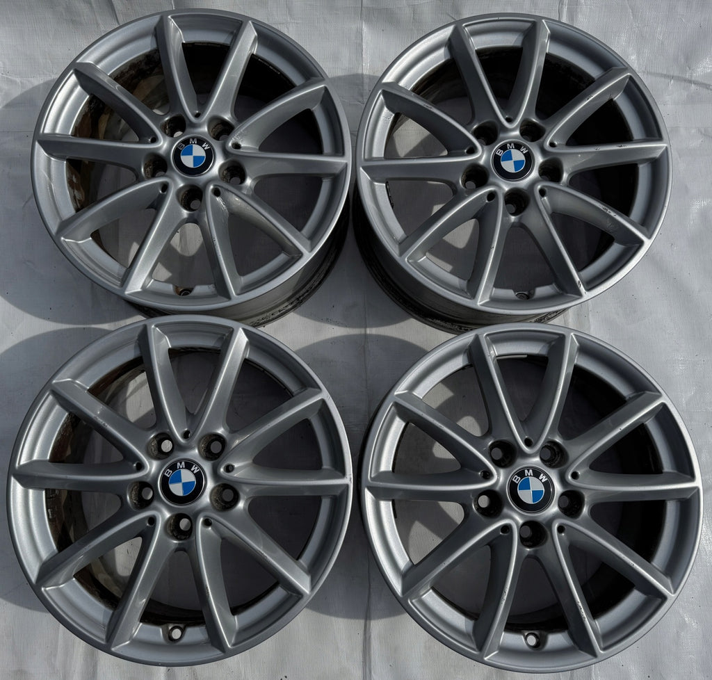 4x Alufelge 16 Zoll 7.0" 5x112 52ET 6855080 BMW Active Tourer F45 Rim Wheel FEL6277718300vz
