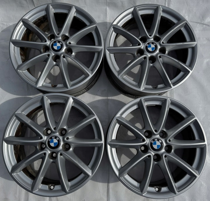 4x Alufelge 16 Zoll 7.0" 5x112 52ET 6855080 BMW Active Tourer F45 Rim Wheel FEL6277718300vz