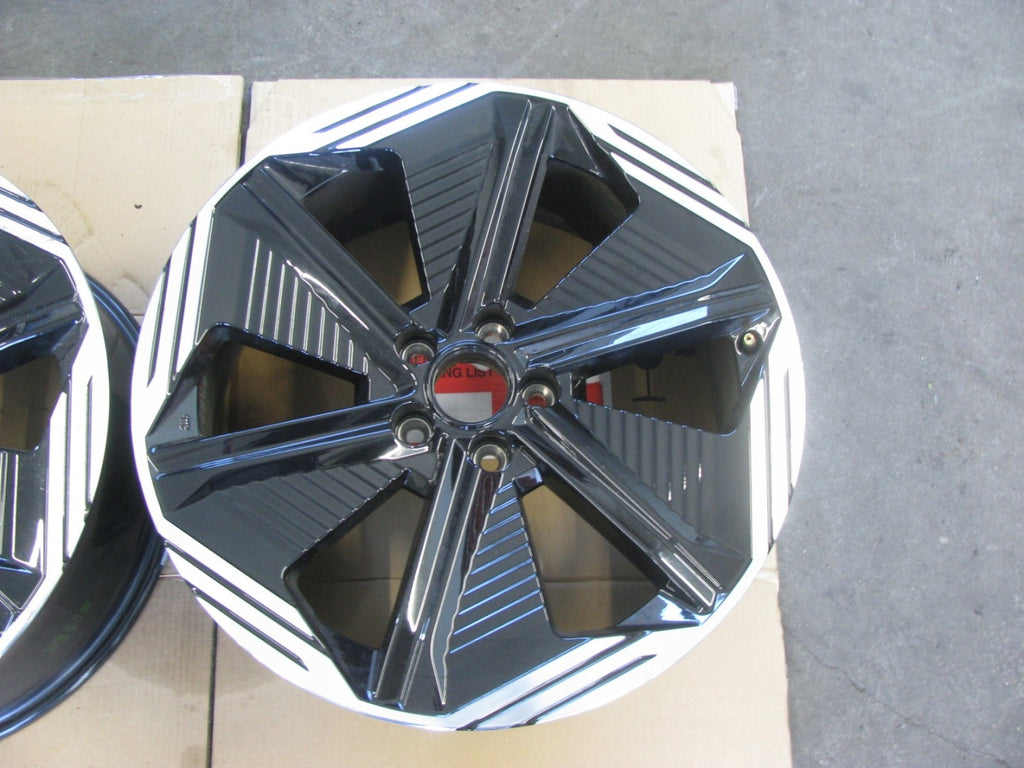 1x Alufelge 20 Zoll 8.0" 5x114.3 40ET Glanz Schwarz Nissan I Rim Wheel FEL9132112525ey