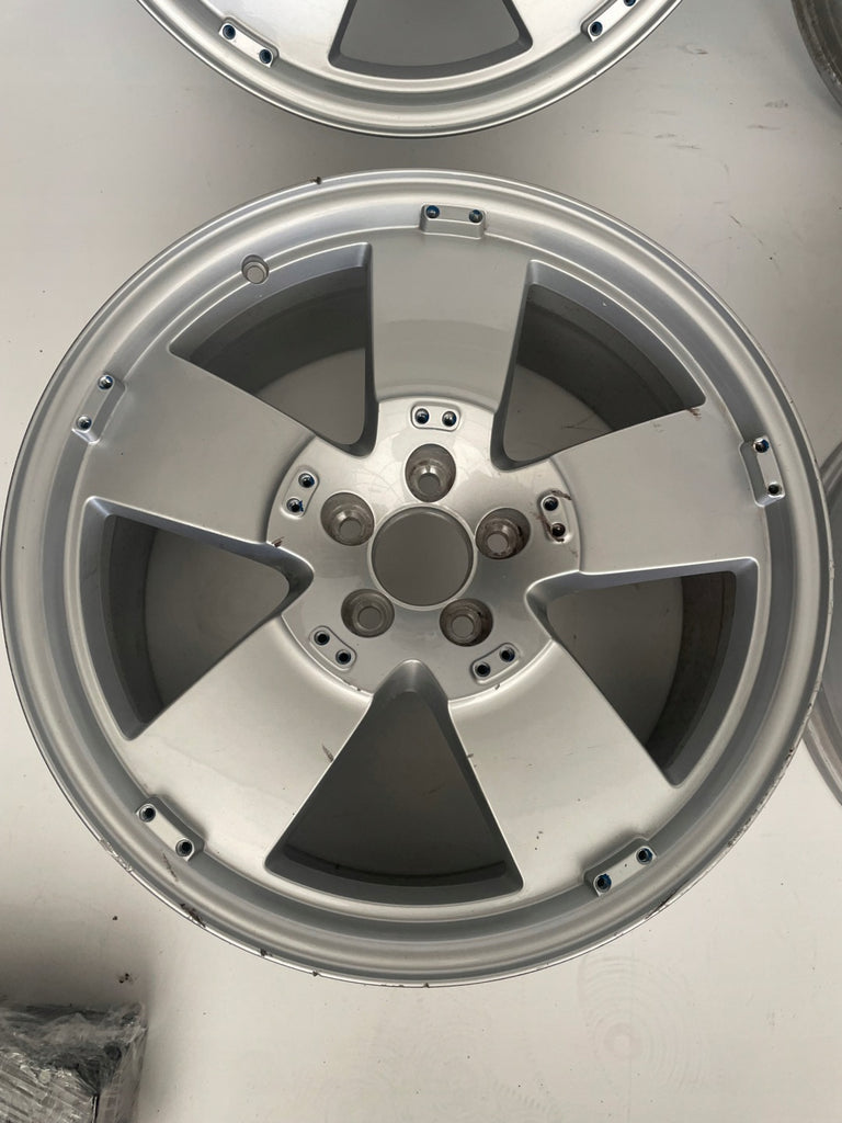 4x Alufelge 19 Zoll 8.0" 5x112 39ET Glanz Silber 8R0071499A Audi Q5 Rim Wheel FEL7018142428mv