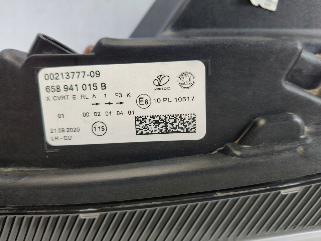 Frontscheinwerfer Skoda Kamiq 658941015B Full LED Links Scheinwerfer Headlight SCH9404799188ys