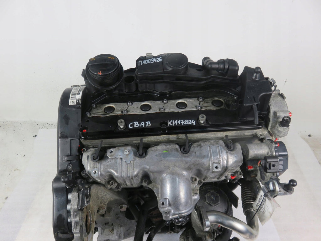 Motor VW Passat CBAB 2.0 TDI 140PS 103kW 2008 Diesel Engine Unkomplett