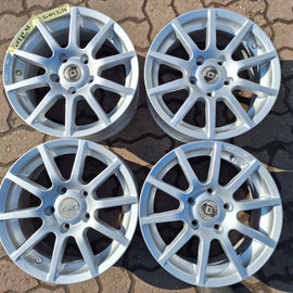 4x Alufelge 15 Zoll 6.5