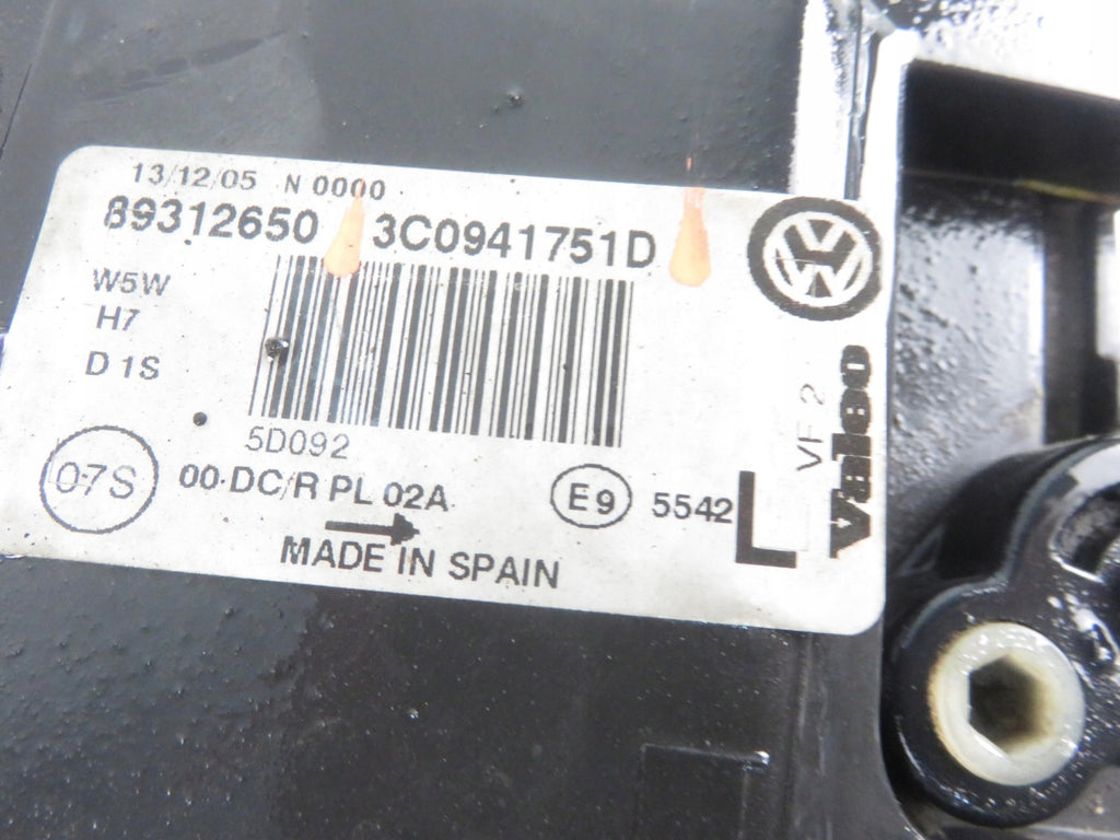 Frontscheinwerfer VW Passat 3C0941751D Links Scheinwerfer Headlight SCH4559770227ri