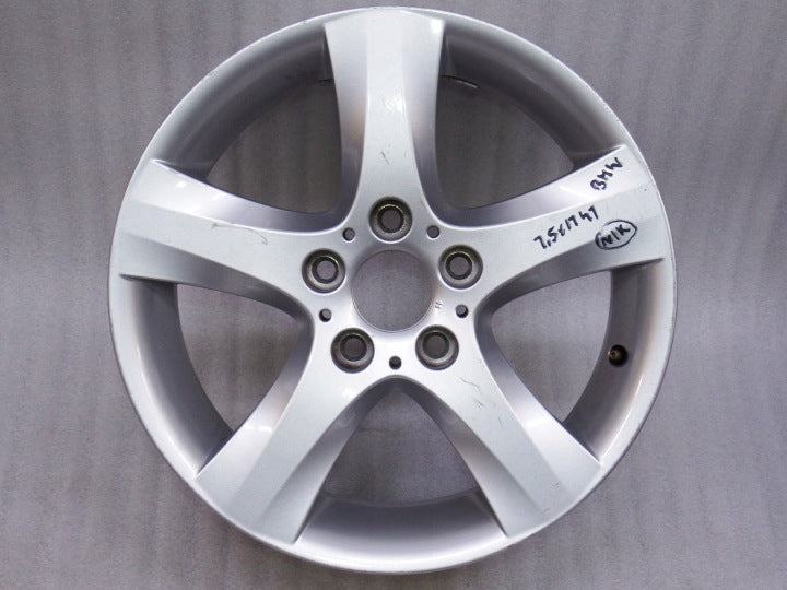1x Alufelge 17 Zoll 7.5" 5x120 47ET 6775623 BMW 1 E81 E87 Rim Wheel FEL4775274512tw