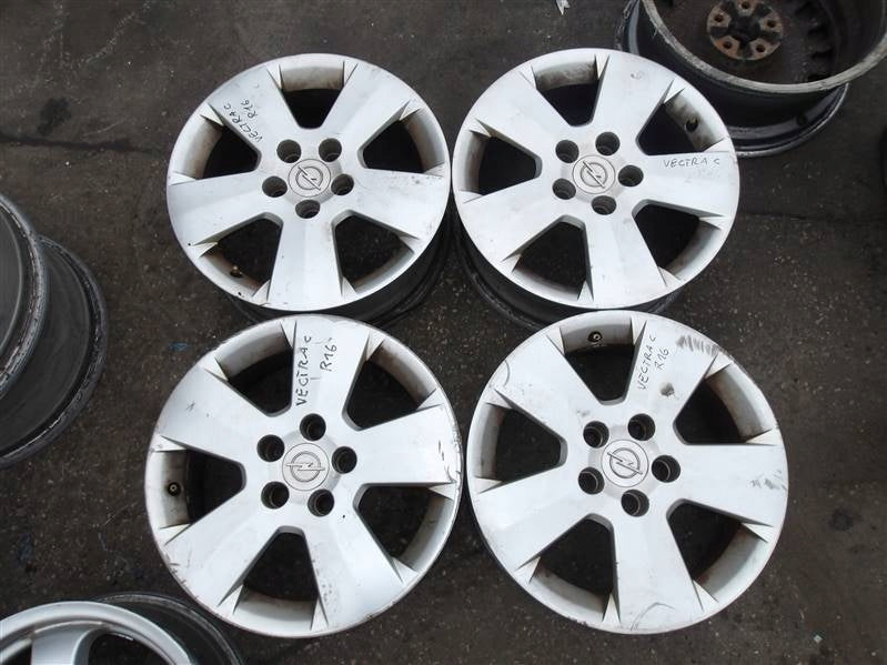 4x Alufelge 16 Zoll 6.5" 5x110 41ET 09179595 Opel Vectra C Rim Wheel FEL7298171203nr