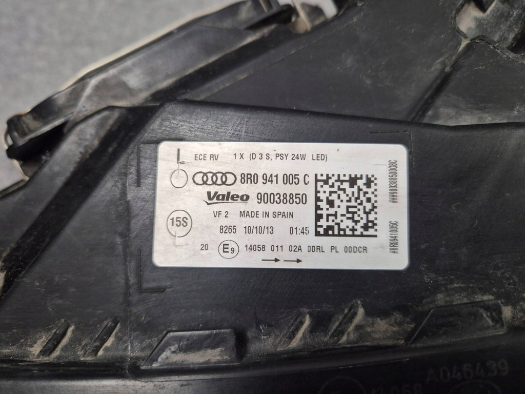 Frontscheinwerfer Audi Q5 8R0941005C Xenon Ein Stück (Rechts oder Links) SCH6771038624qp