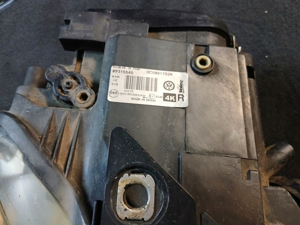 Frontscheinwerfer VW Passat 3C0941752K 3C0941751 FALSE Scheinwerfer Headlight SCH2668647754va