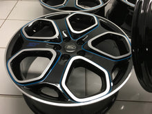 Laden Sie das Bild in den Galerie-Viewer, 4x Alufelge 18 Zoll 7.5" 5x108 50ET Schwarz Ford S Max Rim Wheel FEL7009945140yy