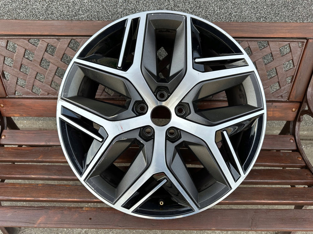 1x Alufelge 19 Zoll 8.0" 5x112 45ET Glanz Schwarz 575601025H Seat Ateca FEL7874236393wl