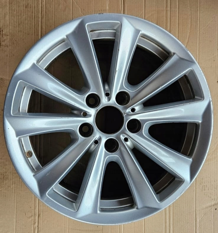 1x Alufelge 17 Zoll 8.0" 5x120 30ET Glanz Silber 6780720 BMW 5 F11 F10 Rim Wheel FEL9981910541qh