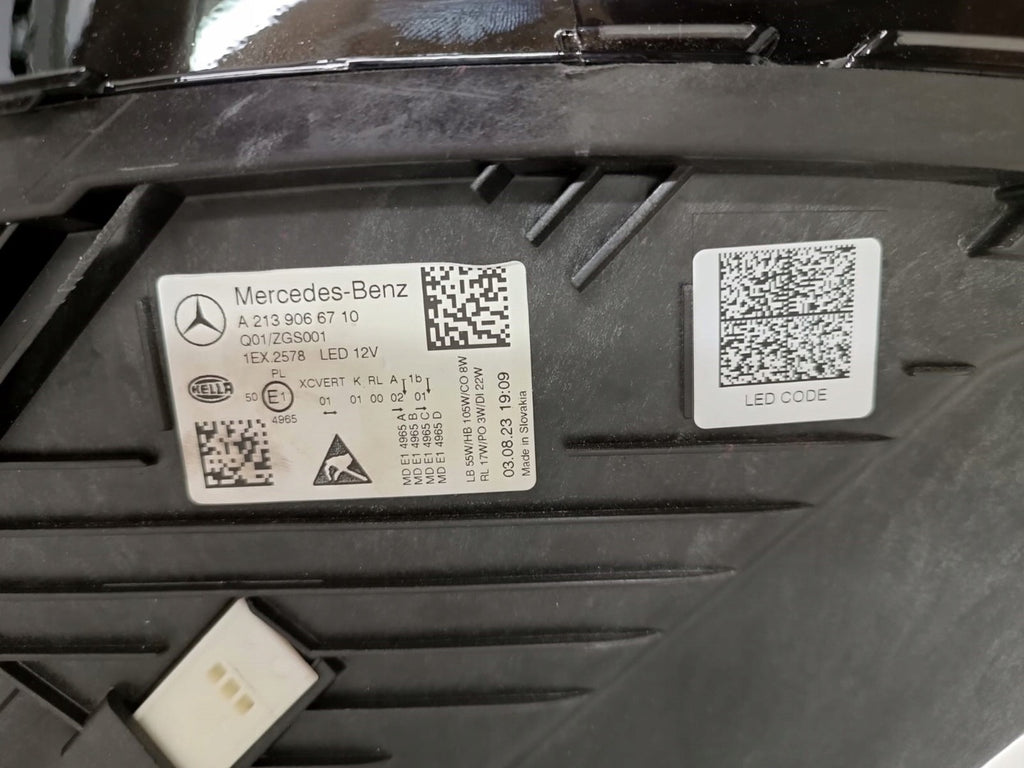 Frontscheinwerfer Mercedes-Benz W213 A2139066710 Rechts Scheinwerfer Headlight SCH5716433643it