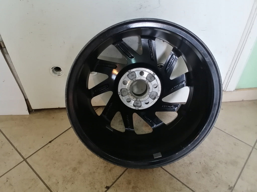 1x Alufelge 16 Zoll 6.5" 5x112 46ET Glanz Schwarz 5G0601025DS VW Golf Rim Wheel FEL1903828577dm