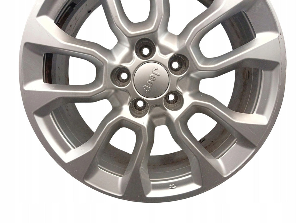 1x Alufelge 17 Zoll 7.0" 5x110 37 5ET Glanz Silber 52145034 Jeep Compass FEL7768599091kb