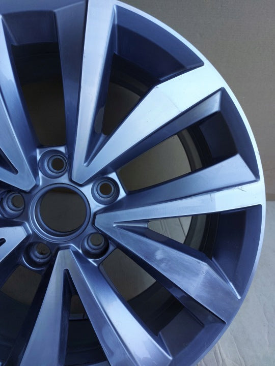 1x Alufelge 17 Zoll 7.0" 5x112 45ET Glanz Silber 2GA601025P Mg T-Roc Rim Wheel FEL9985909100jh