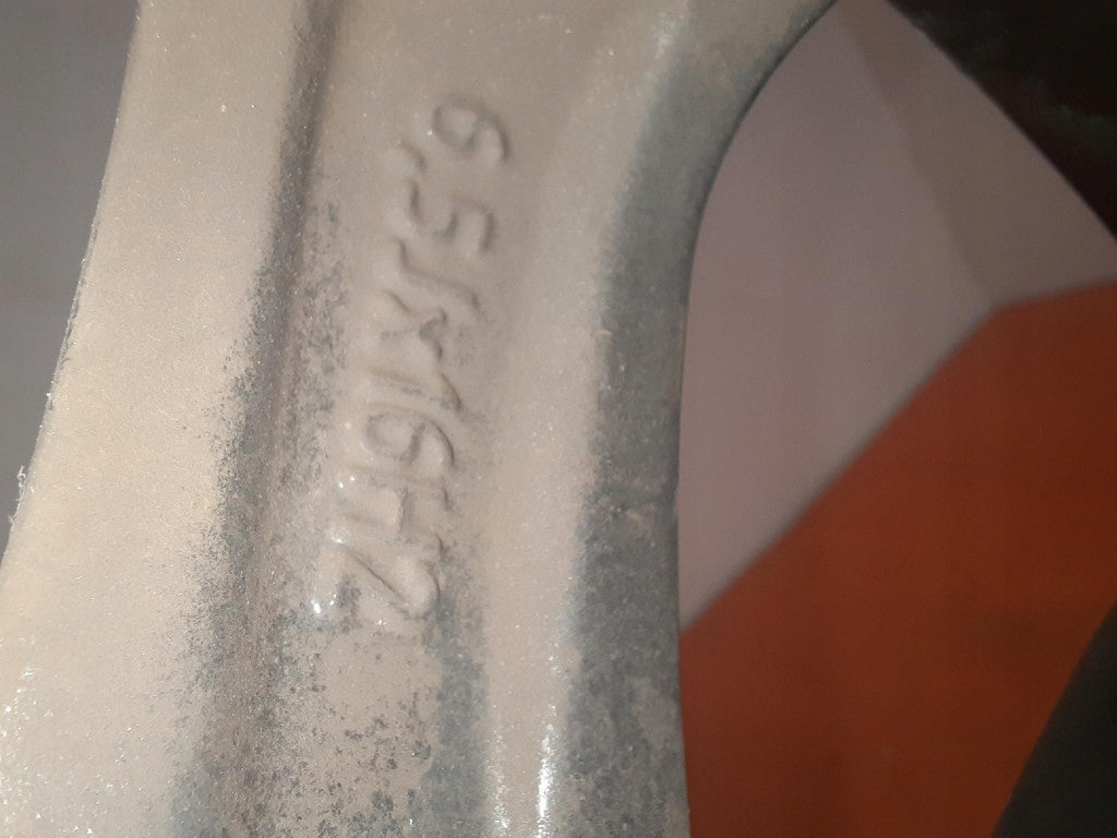 1x Alufelge 16 Zoll 6.5" 5x108 KBA47437 Nissan I Rim Wheel FEL6846410435wv