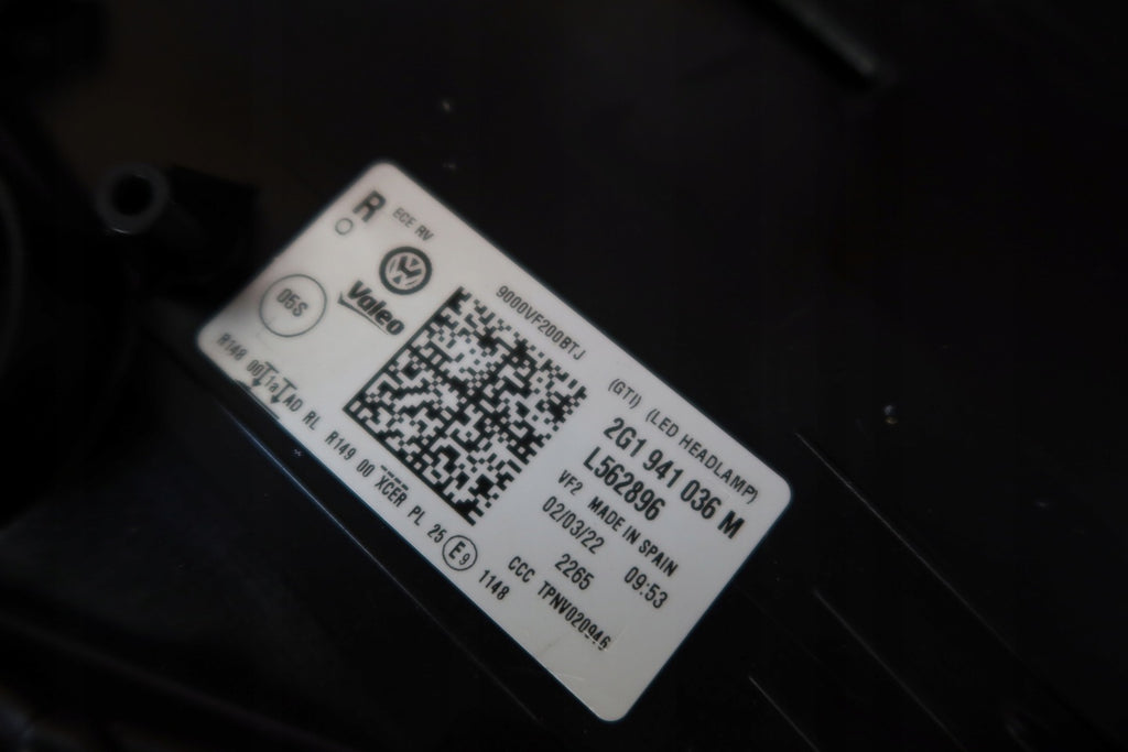 Frontscheinwerfer VW Polo 2G1941036M Full LED Rechts Scheinwerfer Headlight SCH2007208509gj