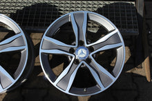 Laden Sie das Bild in den Galerie-Viewer, 4x Alufelge 17 Zoll 7.0" 5x112 48 5ET A2054010800 Mercedes-Benz W205 Rim Wheel FEL3443254535gg