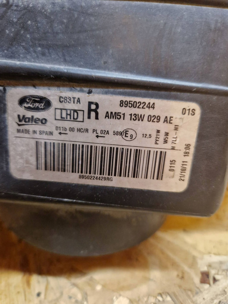 Frontscheinwerfer Ford Grand C-Max AM5113W029AE Rechts Scheinwerfer Headlight SCH4653900622mg
