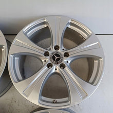 Load image into Gallery viewer, 4x Alufelge 18 Zoll 8.0" 5x112 38ET Glanz Silber A2534010800 Mercedes-Benz Glc FEL3718055705nk
