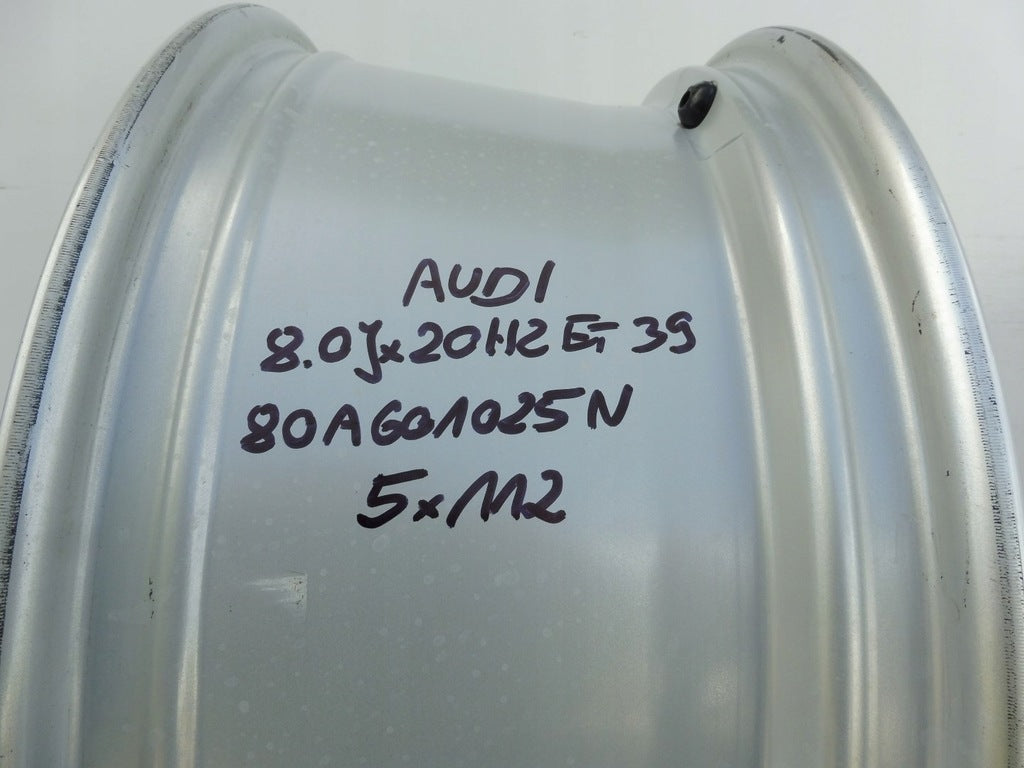 1x Alufelge 20 Zoll 8.0" 5x112 39ET 80A601025N Audi Q5 Rim Wheel FEL9972432430kd