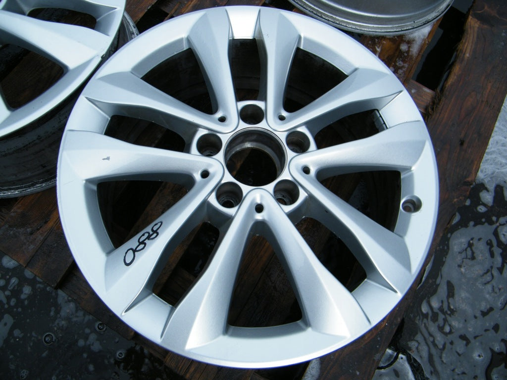 1x Alufelge 17 Zoll 7.0" 5x112 48,5ET Glanz Silber A2044013602 Mercedes-Benz FEL9783017314fr