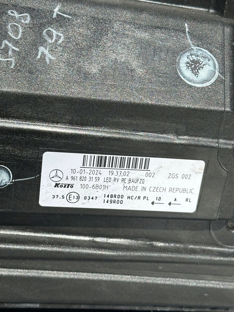 Frontscheinwerfer Mercedes-Benz 9618203159 Rechts Scheinwerfer Headlight SCH4708173954ij